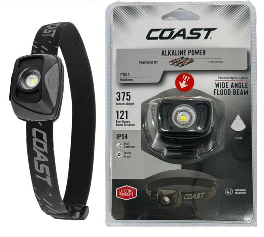 Coasy Headlamp 375 Lumens 3xAAA