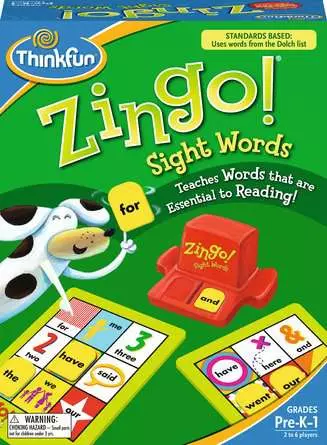 ThinkFun - Zingo! Sight Words