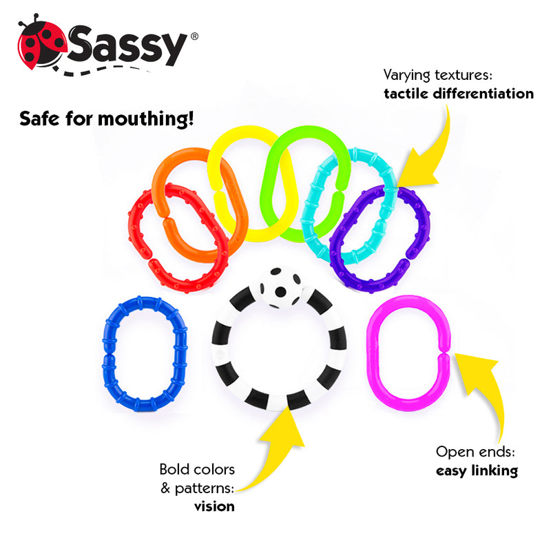 Sassy Baby Ring O' Links Sensory