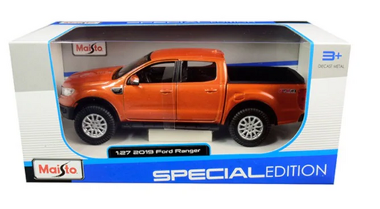 Maisto Special Edition Car 1:27 2019 Ford Ranger 4-Door Cab
