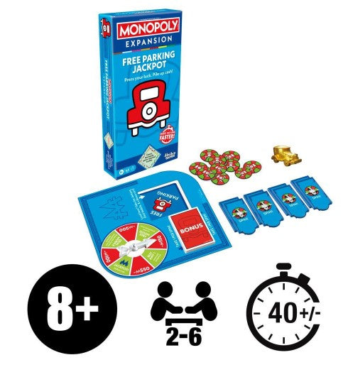 Monopoly Expansion Free Parking Jackpot