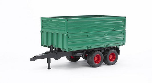 Bruder 02010 Tandem Axle Tipping Trailer with Removable Top