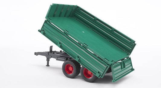 Bruder 02010 Tandem Axle Tipping Trailer with Removable Top