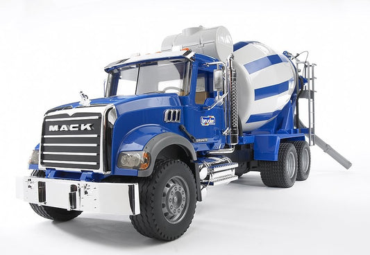 Bruder 02814 Mack Granite Cement Mixer