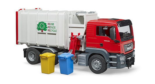 Bruder 03761 Man TGS Side Loading Garbage Truck