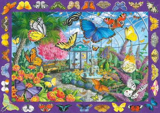 Jigsaw 500pc Ravensburger - The Butterly Place