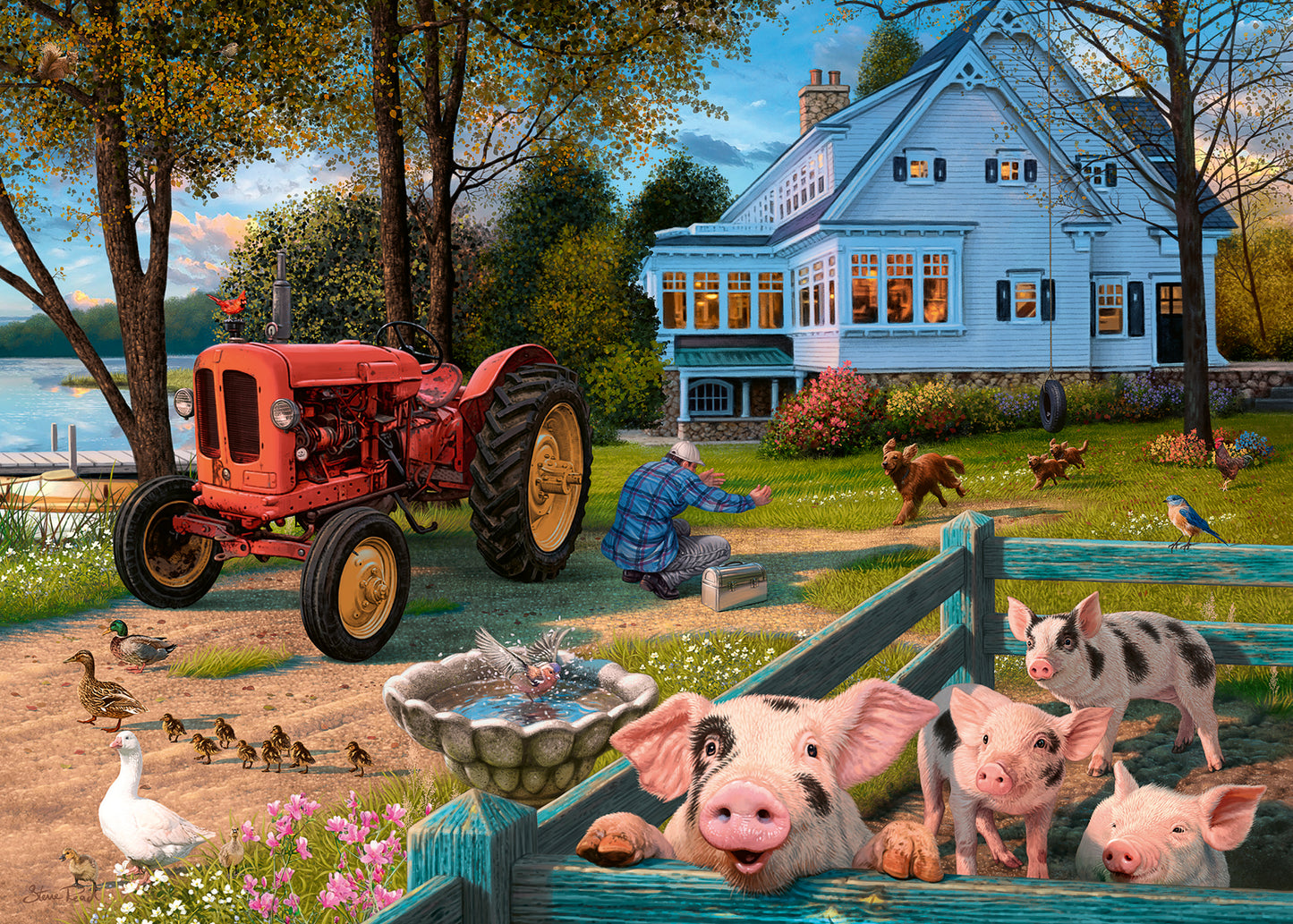 Jigsaw 300pc Ravensburger - Country Life
