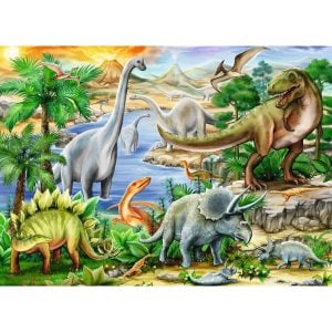 Jigsaw 2 x 24pc - Ravensburger - Dinosaurs at Play