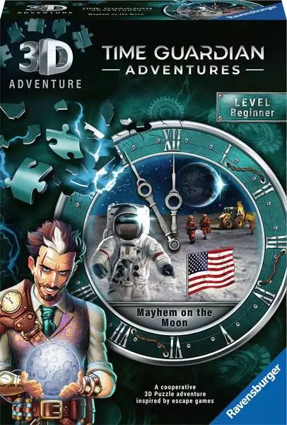 3D Adventure 216pc - Ravensburger - Mayhem on the Moon
