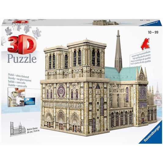 3D Puzzle 324pc - Ravensburger - Notre Dame