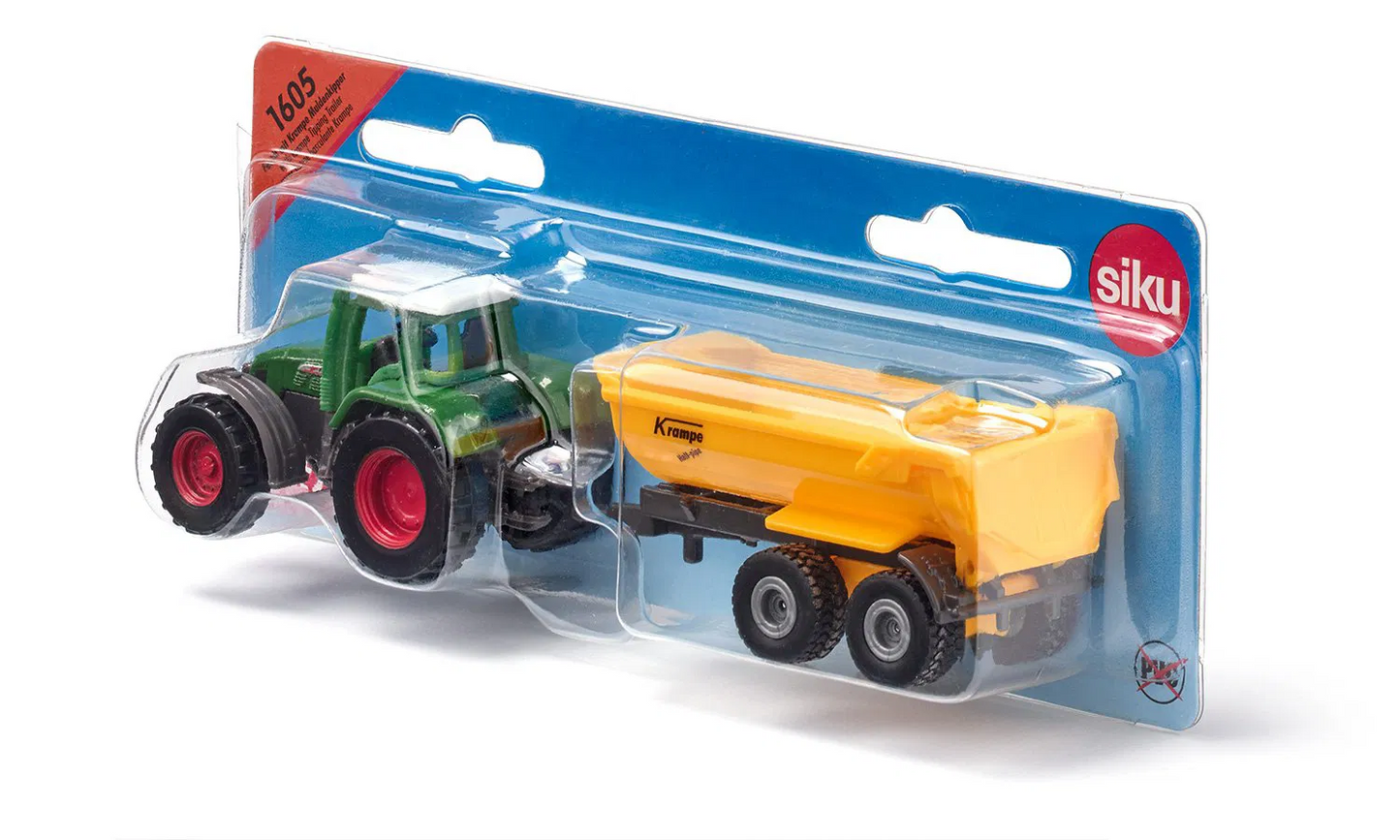 Siku 1605 Fendt with Tippinng Trailer