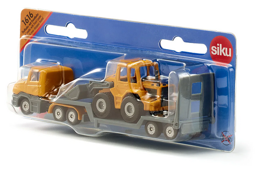 Siku 1616 Low Loader with Front End Loader