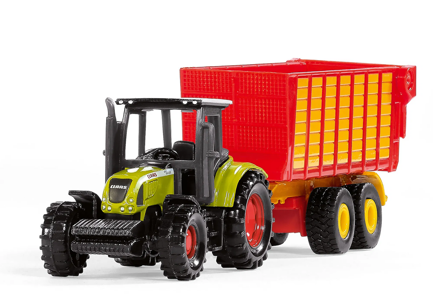 Siku 1650 Class With Silage Trailer