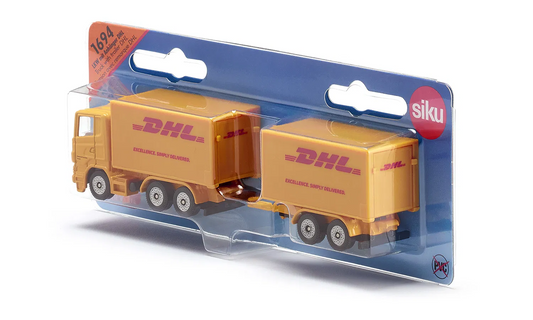 Siku 1694 DHL Truck with Trailer