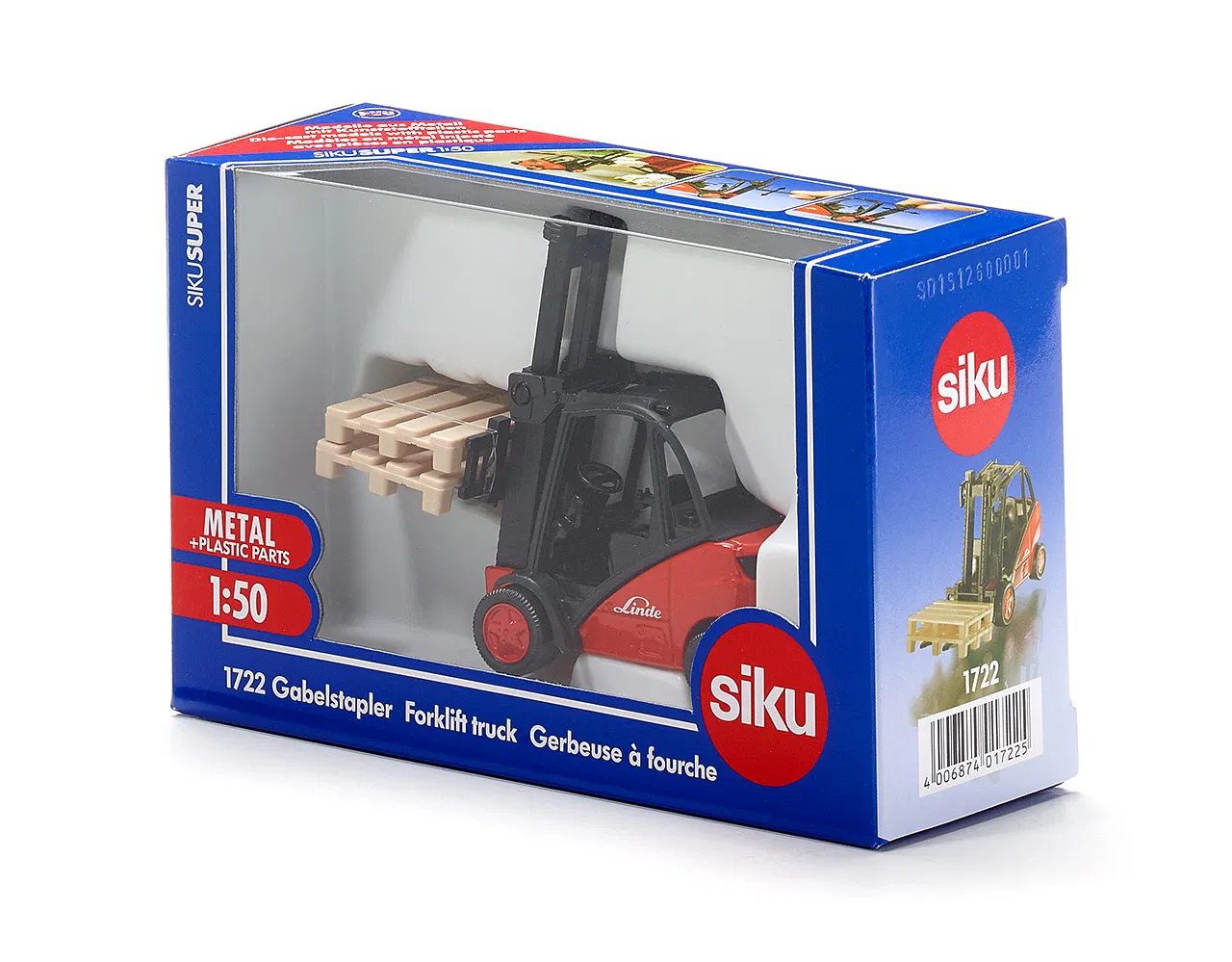 Siku 1722 Forklift 1:50