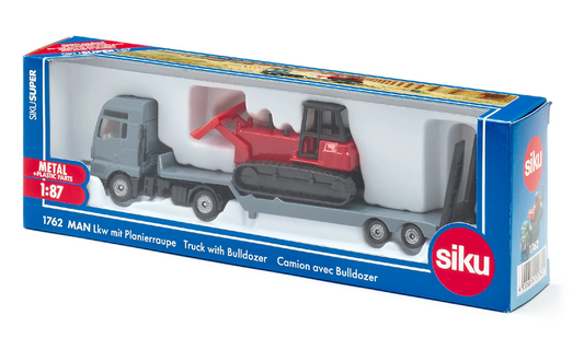 Siku 1762 Man Truck with Bulldozer