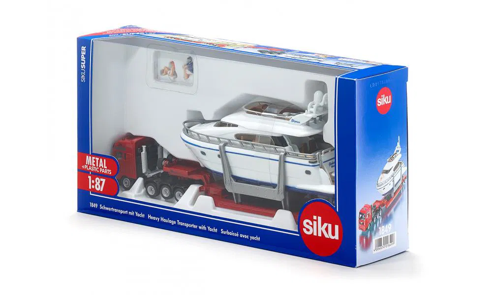 Siku 1849 Man Heavy Haulage with Yatch