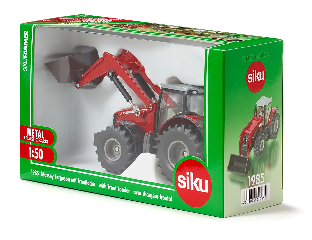 Siku 1985 Massey Ferguson Tractor with Front Loader