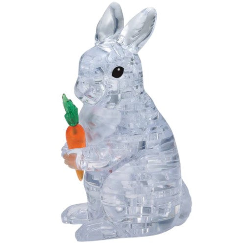3D Crystal Puzzle Rabbit Clear