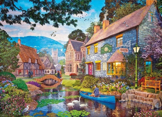 Jigsaw 500pc Gibsons - Tea on the River