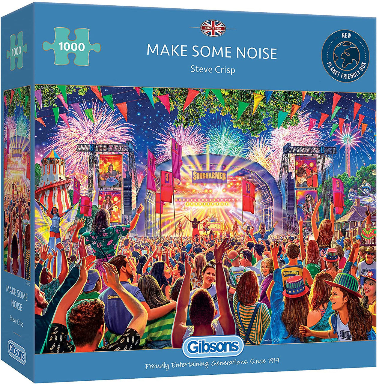 Jigsaw 1000pc Gibsons - Make Some Noise