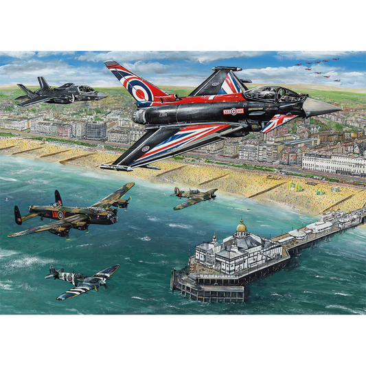 Jigsaw 1000pc Gibsons - Airshow Over Eastbourne