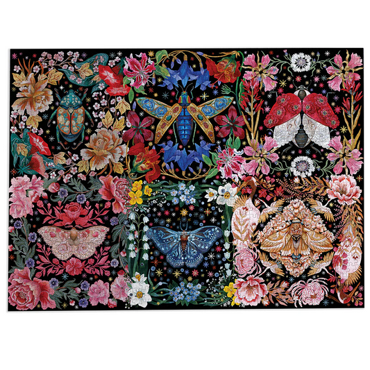 Jigsaw 1000pc Gibsons - Blooming Bettles