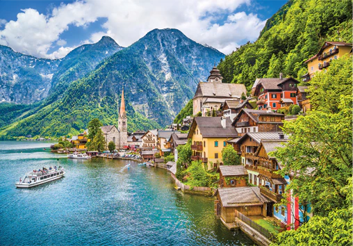 Jigsaw 1000pc Worlds Smallest - Hallstatt