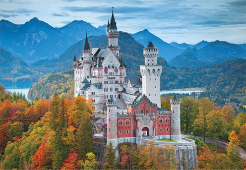 Jigsaw 1000pc Worlds Smallest - Neuschwanstein