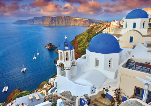 Jigsaw 1000pc Worlds Smallest - Santorini