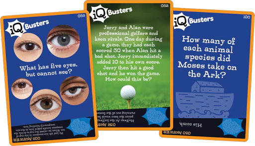 IQ Busters Cards - Mind Bogglers