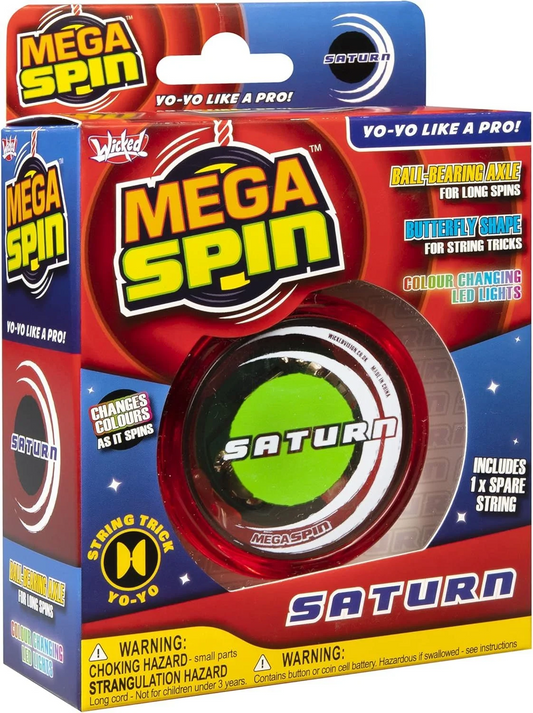 Wicked Mega Spin Saturn Yo-Yo