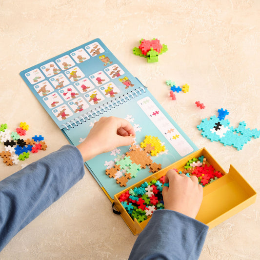 Plus-Plus - Puzzle by Number Activity Pad - Ocean