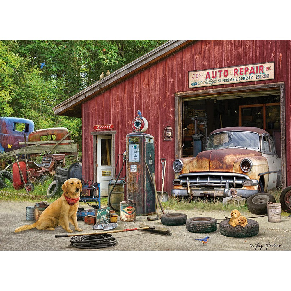 Jigsaw 500pc Cobble Hill - Auto Repair