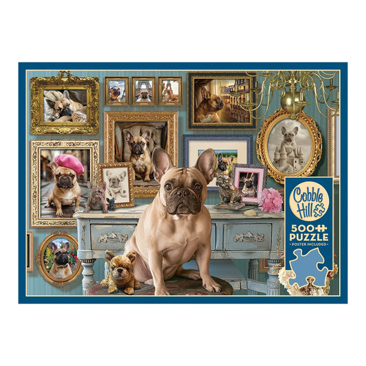 Jigsaw 500pc Cobble Hill - Frenchie