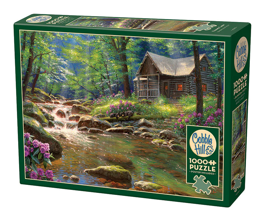 Jigsaw 1000pc Cobble Hill - Fishing Cabin