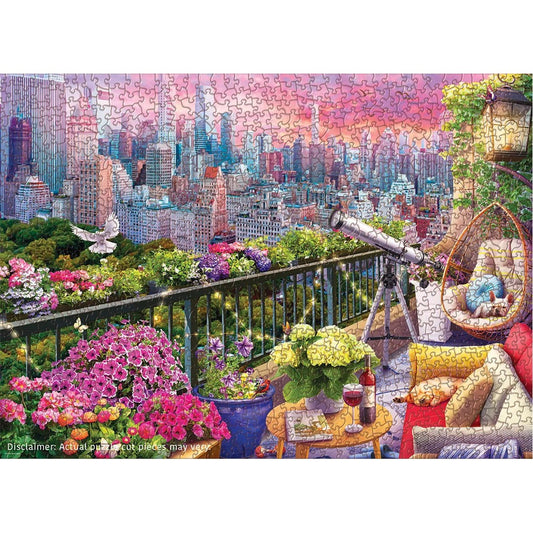 Jigsaw 1000pc Eurographics - New York Rooftop Garden