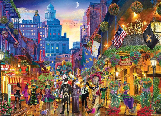 Jigsaw 1000pc Eurographics - Mardi Gra New Orleans