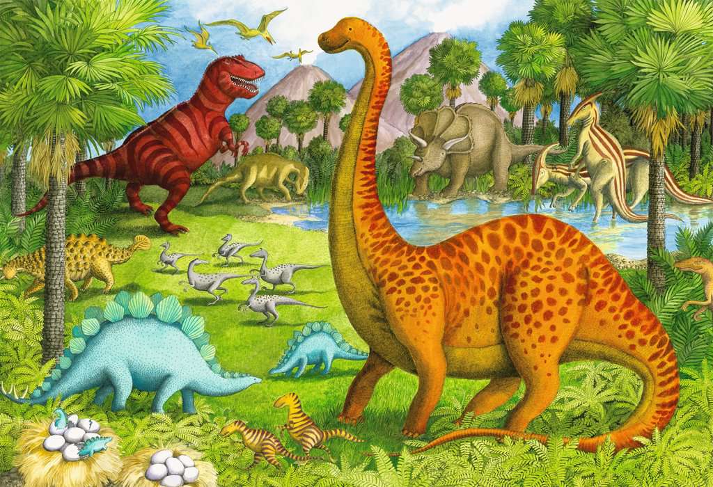 Jigsaw Floor Puzzle 24pc - Ravensburger - Dinosaur Pals