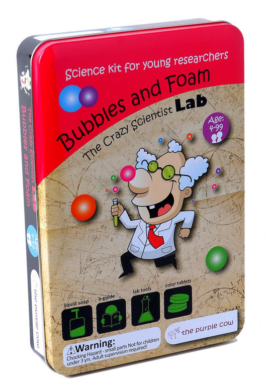 The Crazy Scientist Lab: Bubbles and Foam