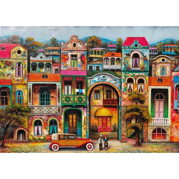 Jigsaw 1000pc Magnolia - 9505 Nostalgia in Tbilisi David Martiashvili