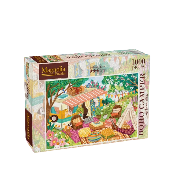 Jigsaw 1000pc Magnolia - 3471 Boho Camper Olivia Gibbs Special Edition