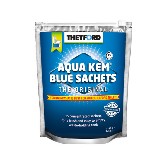 Toilet Chemical Aqua Kem Blue Sachets - 15pk