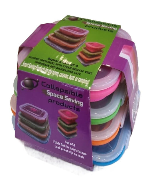 Collapsible Square Container Set of 4