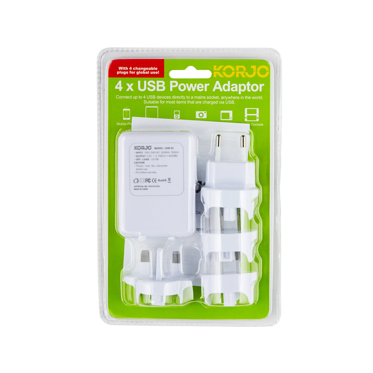 Korjo USB Hub X 4