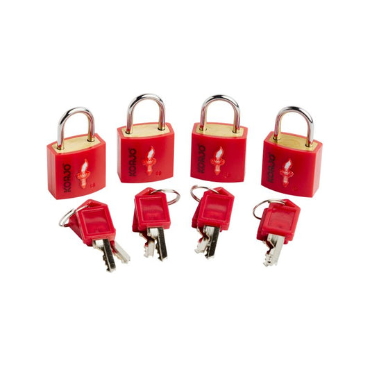 Korjo TSA Keyed Locks 4 Pack
