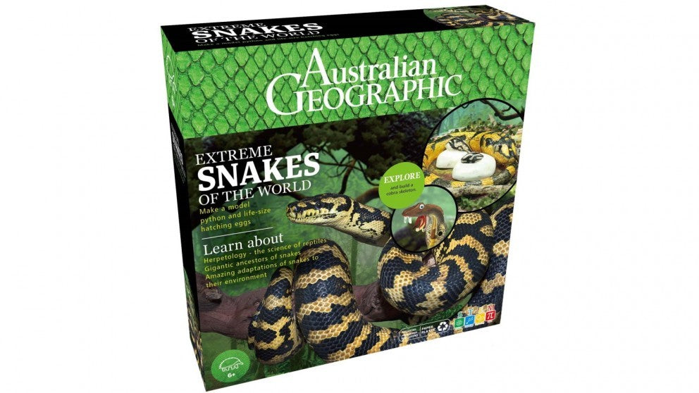 Australian Geographic Snakes Of The World