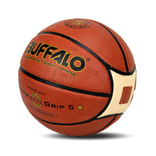 Buffalo Cellular Rubber Basketball Brown/Cream Size 7