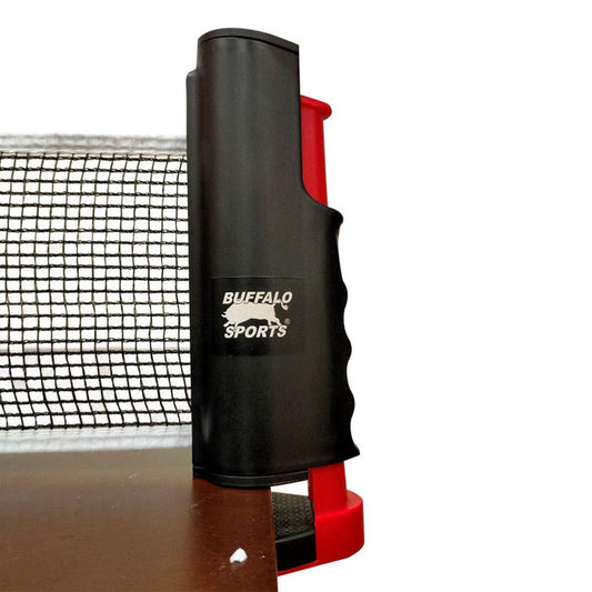 Buffalo Retractable Table Tennis Net Post Set