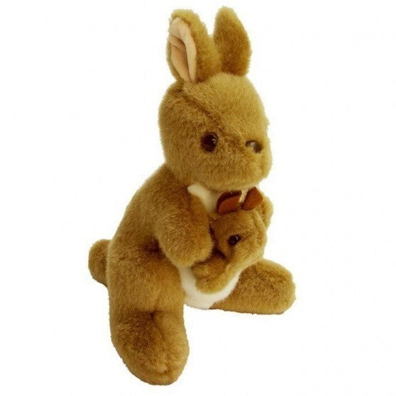 Aussie Bush Toys - Kangaroo with Joey 25cm